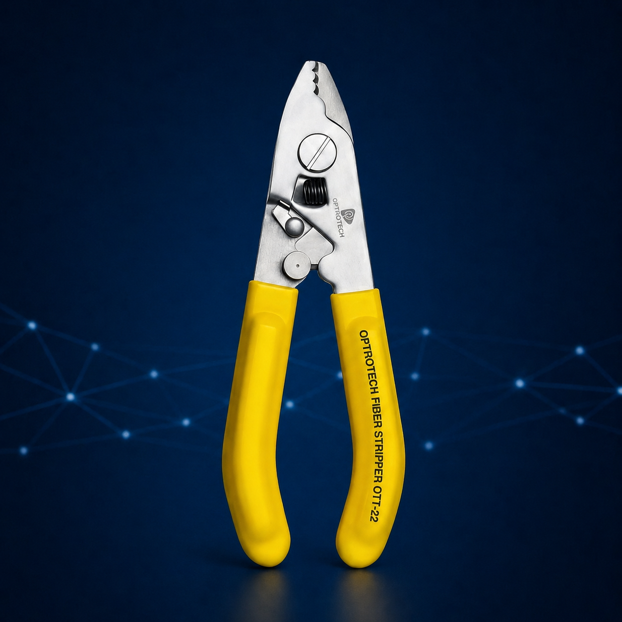 fiber optic stripper, FTTH tools, fiber cable stripping tool, optical fiber cutter, Optrotech tools, fiber installation kit