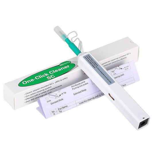 OPTROTECH SC One-Click Fiber Optic Pen Cleaner | Fast & Efficient Connector Cleaning
