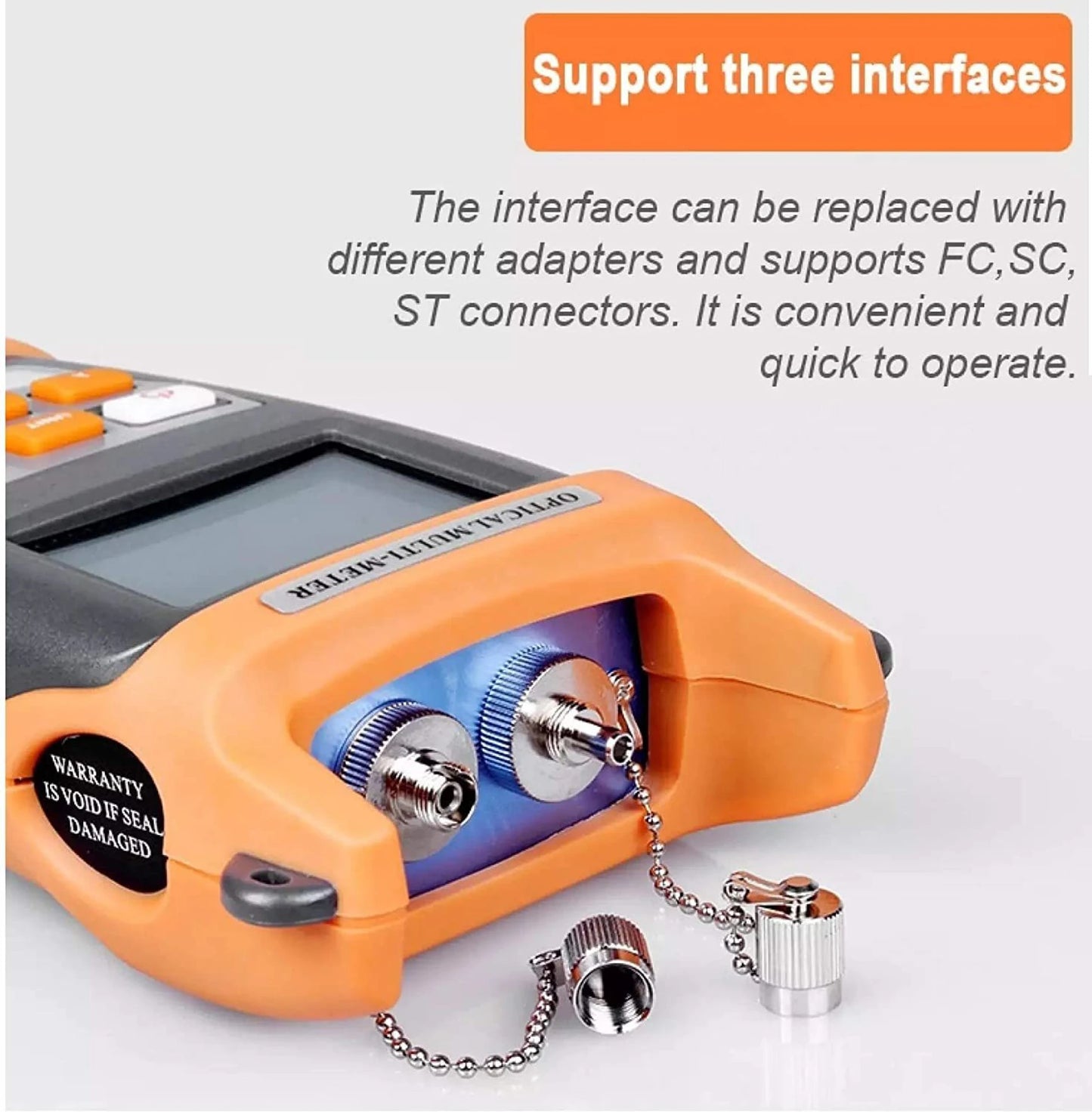 Optrotech OTT-300 W Optical Power Meter | FTTH Fiber Tester with VFL Support