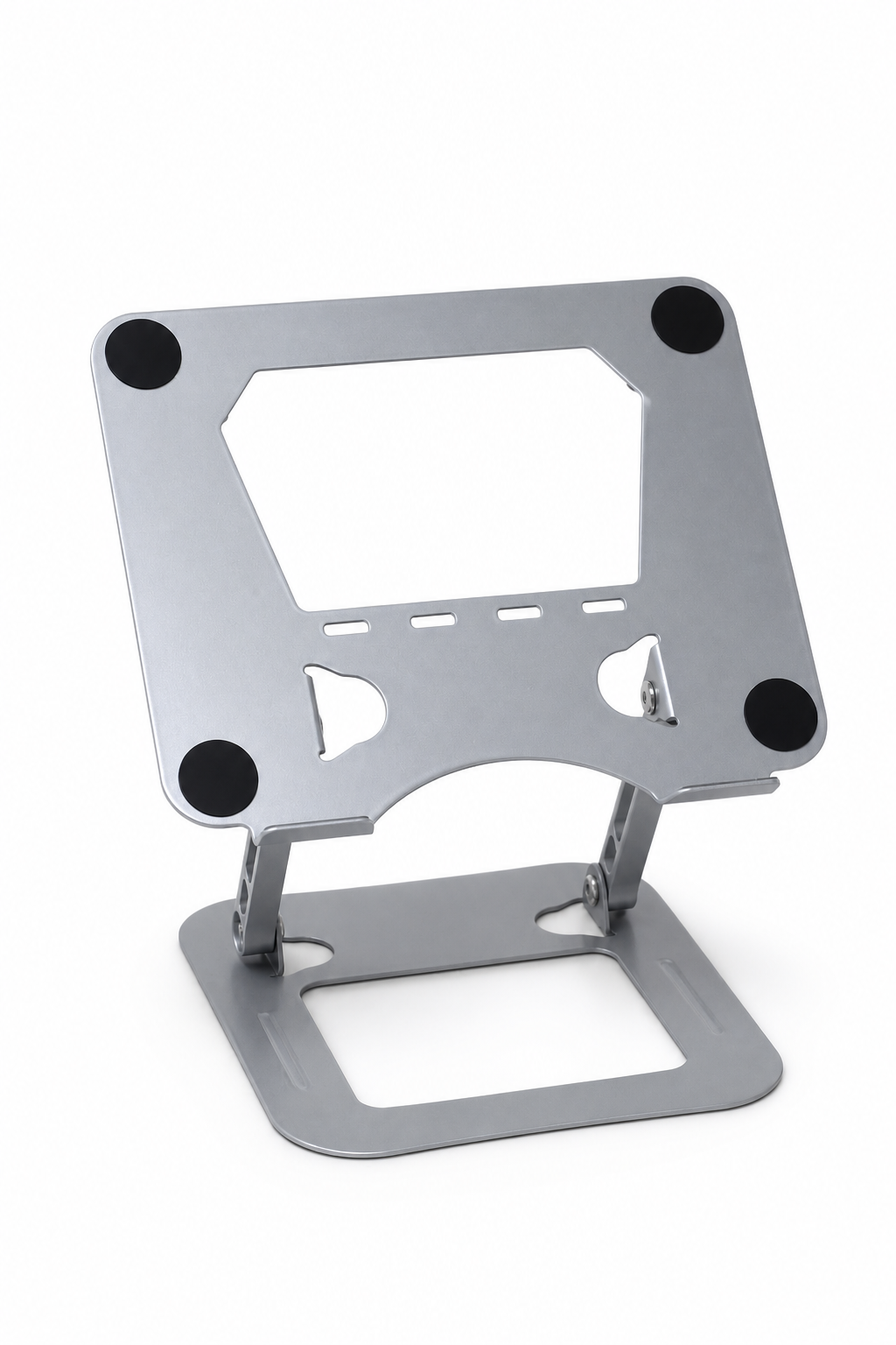 J22 Adjustable Aluminum Laptop Stand – Foldable, Ergonomic & Heat Dissipation Design