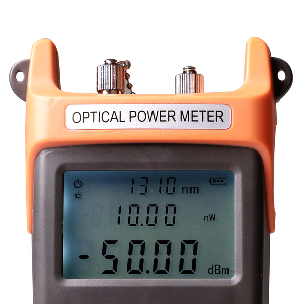 Optrotech Optical Power meter with visual Fault Locator OPM with VFL FC/SC Tester for Telecommunication Cable DB Tester Optic Telecom Catv High Power Test