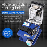 Optrotech FC-6S Optical Fiber Cleaver High Precision Stripping Cutter Tools Cleaves for SUMITOMO with 36,000 Cleaves and Coating Diameter: 250um - 900um