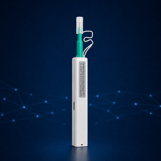 OPTROTECH SC One-Click Fiber Optic Pen Cleaner | Fast & Efficient Connector Cleaning