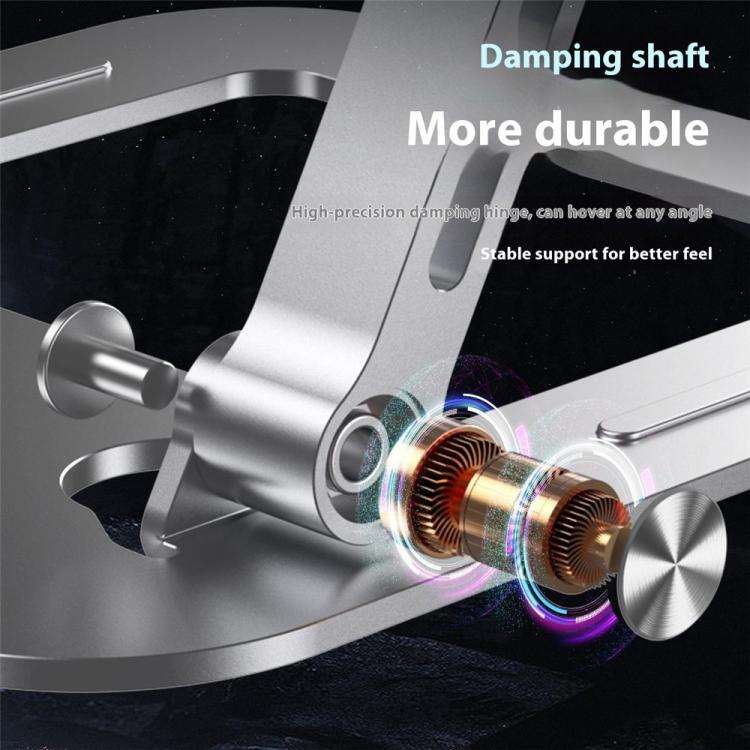 J22 Adjustable Aluminum Laptop Stand – Foldable, Ergonomic & Heat Dissipation Design